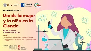 Conferencia online por el quotDía de la mujer y niña en la Cienciaquot [upl. by Allebram]