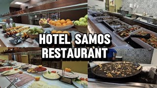 Late Upload Day 1 THE HOTEL SAMOS RESTAURANTUNLI FOOD ALL INCLUSIVE HOTEL IN MAJORCA SPAIN [upl. by Ominorej]