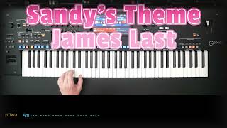 Sandys Theme  James Last Cover eingespielt mit titelbezogenem Style auf Yamaha Genos 2 [upl. by Akcinat]