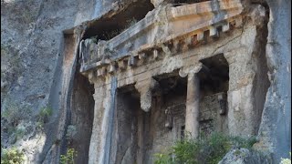 Fethiye’s Rock Tombs Turkey [upl. by Aikyn]