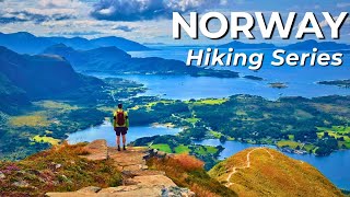 Hiking in Norway Series Ep6 Rørsethornet Midsund More than 3000 steps built by Sherpas [upl. by Killion973]