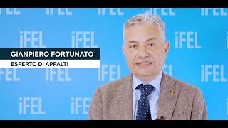 quotLespertə IFEL rispondequot  Gianpiero Fortunato esperto di appalti racconta il servizio [upl. by Slrahc628]