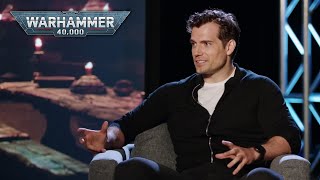 Henry Cavill talking about Warhammer 40k [upl. by Emor517]