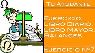 7 El dueño aportó nuevo capital  Ejercicio Libro Diario amp Mayor 1 [upl. by Enert]