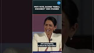 Priti Patel bashes ‘feeble dishonest’ Keir Starmer in Tory campaign launch [upl. by Ambrosine]