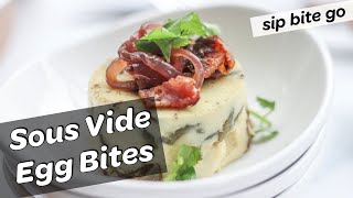 How To Sous Vide Egg Bites At Home Starbucks copycat egg bites [upl. by Flieger872]