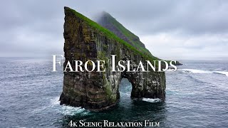 Faroe Islands 4K  Scenic Relaxation Film With Inspiring Music [upl. by Nielsen248]