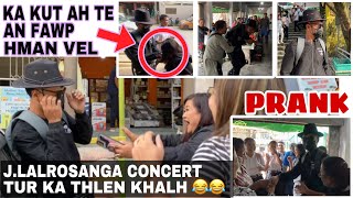 JLALROSANGA FAKE PUBLIC PRANK😱😱MIN LO LAWM HLE😂SERCHHIP PUBLIC PRANK😆😆 [upl. by O'Brien]