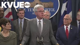 Texas Lt Gov Dan Patrick announces 18B property tax bill  KVUE [upl. by Akkina]