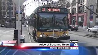 Seattle riders refuse to pay fares [upl. by Setiram]