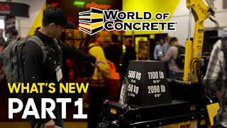 New Interesting amp Cool  World of Concrete Show 2024 [upl. by Olim830]