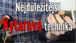 Nejdůležitější kytarová technika [upl. by Eneloc]