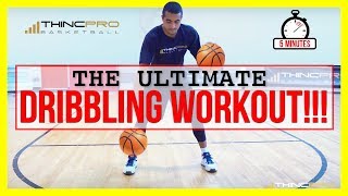 The ULTIMATE 5 Minute DRIBBLING WORKOUT 2 Ball Basketball Dribbling Workout [upl. by Addiego]