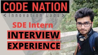 CodeNation Interview Experience and Pro Tips by Swastik [upl. by Danialah]