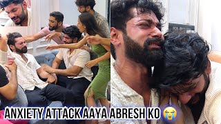 Anxiety Attack Aaya abresh ko 🥺 Zeeshan Rone Laga  New Prank  Fokats  Abresh amp Zeeshan [upl. by Lizzy25]