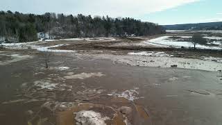 Miners Marsh Kentville NS Flooding [upl. by Dorin]