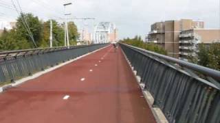 Cycle Bridge in Nijmegen Netherlands 34 [upl. by Andi]