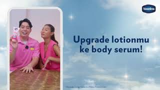 Upgrade lotionmu ke Vaseline Body Serum Soft Glow [upl. by Symer]