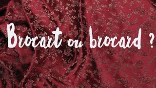 BROCART ou BROCARD  Astuce pour ne plus les confondre [upl. by Kcir]