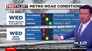 First Alert Tuesday evening FOX 12 weather forecast 116 [upl. by Lamson]