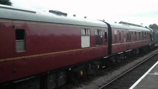 HD Deltic 55022 quotRoyal Scots Greyquot at Bishops Lydeard [upl. by Adonis]