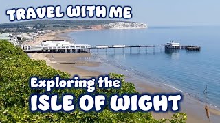 TRAVEL VLOG A week on the ISLE OF WIGHT  Things to do in Shanklin and Sandown [upl. by Enialahs]