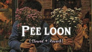 Pee Loon  Mohit Chauhan slowed  reverb [upl. by Ycnaf621]