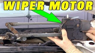 How To Replace a Windshield Wiper Motor [upl. by Allemac]