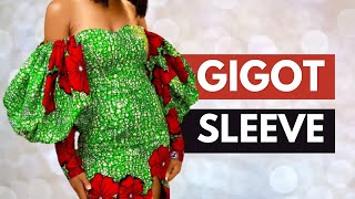 GIGOT SLEEVE TUTORIAL  Cutting amp Stitching  How to Make a Gigot Sleeve  Gigot Sleeve Tutorial [upl. by Nylirehs]