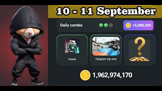 10 September Daily Combo Hamster Kombat Today [upl. by Solohcin184]