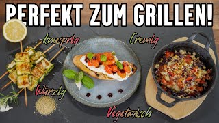 3 Beilagen Rezepte vom Gasgrill Vorspeisen zum Grillen [upl. by Beilul63]