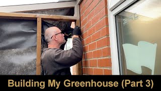 Building My Wooden Greenhouse Part 3The Corotherm Polycarbonate Roof [upl. by Garrott254]