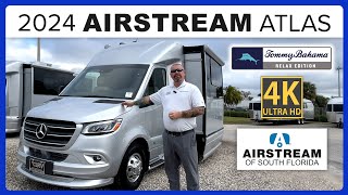 Airstream 2024 Atlas Class B Tommy Bahama Motor Home in 4K [upl. by Sholes]