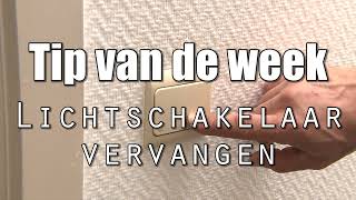 Hoe vervang je een lichtschakelaar [upl. by Etireuqram]