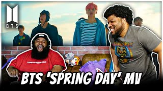 BTS Spring Day Official MV Reaction [upl. by Chenee760]