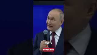 Discours puissant de Vladimir Poutine président de la Russie VladimirPoutineRussieShorts [upl. by Nicolea807]