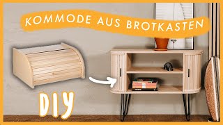 Trend DIY Hack  Kommode aus Brotkasten selber bauen  EASY ALEX [upl. by Izmar568]