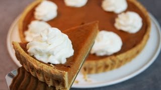 Recette de la tarte à la citrouille et aux épices  Pumpkin pie [upl. by Ingrim]