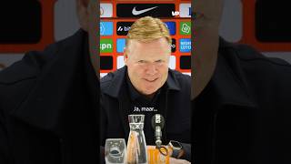 HEERLIJK GESPREK tussen KOEMAN en VALENTIJN DRIESSEN 😂 Oranje Nederland EK2024 [upl. by Scurlock]