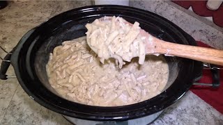 Crockpot Chicken Noodles Amazing Recipe That You’ll Want To Make Again Leftovers Only Get Better [upl. by Berwick]