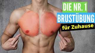 Brust Muskeln trainieren ohne Geräte ► Das BESTE BRUST MUSKEL TRAINING FÜR ZUHAUSE OHNE GERÄTE [upl. by Yetty]