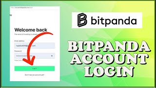 How to Login Bitpanda Wallet Account 2023 Bitpanda Wallet Sign In [upl. by Nesyrb685]