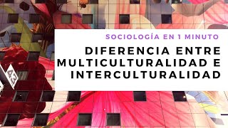 Diferencia entre multiculturalidad e interculturalidad [upl. by Landon139]