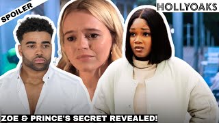 Hollyoaks Explosive Reveal Zoe and Princes Baby Secret Uncovered [upl. by Yramesor]