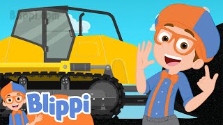 Bulldozer Song｜BLIPPI｜Childrens Music｜Trucks For Kids｜Geckos Songs [upl. by Ielak90]