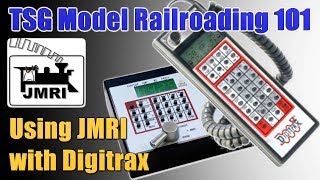 Model Railroading 101 How to Use JMRI With Digitrax MR101 [upl. by Nevad]