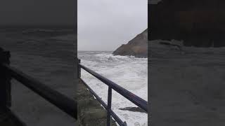 Ilfracombe storm Ciara 2020 [upl. by Kaya737]