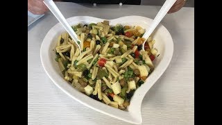 Insalata di Pasta Fredda con Verdure [upl. by Anicnarf30]