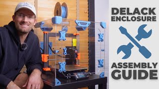 Prusa MK4 Enclosure  DELACK Build [upl. by Jakob]