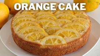 The Best Orange Cake Recipe [upl. by Killian]